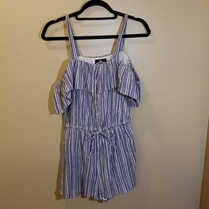 Stripped romper